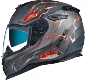 Nexx SX.100 Gigabot Helmet, grey, Size XL, grey, Size XL