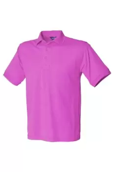 Short Sleeved 65 35 Pique Polo Shirt