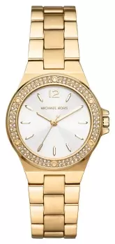 Michael Kors MK7278 Lennox Silver Dial Gold Stainless Steel Watch