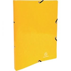 Exacompta Ring Binder Pressboard A4 2 ring 15mm Yellow