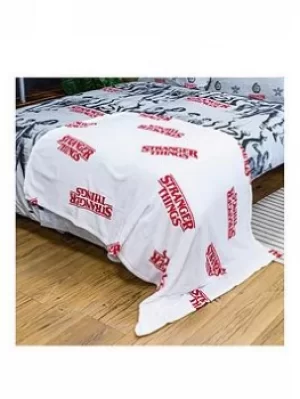 Stranger Things Dark Side Fleece Blanket