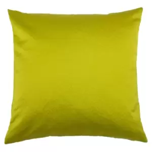 Riva Home Palermo Cushion Cover With Metallic Sheen Design (One Size) (Citrine Green)