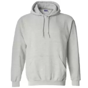 Gildan Heavy Blend Adult Unisex Hooded Sweatshirt / Hoodie (2XL) (Ash)