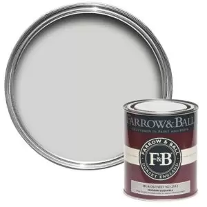 Farrow & Ball Modern Blackened No. 2011 Eggshell Paint, 750Ml