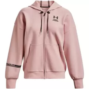 Under Armour Armour Summit Knit Full Zip Hoodie Womens - Pink