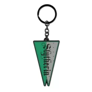 HARRY POTTER Wizards Unite Slytherin House Rubber Keychain,...