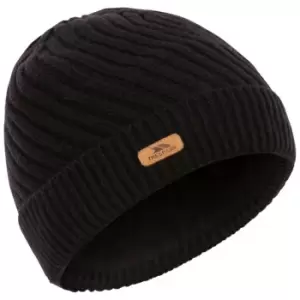 Trespass Womens/Ladies Twisted Knitted Beanie (One Size) (Black)