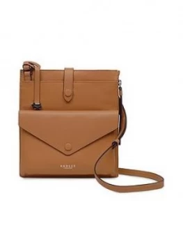 Radley Wilton Way Medium Slim Tab Crossbody - Dark Butter