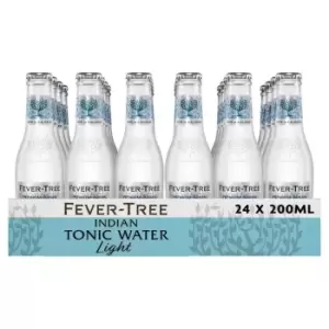 Fever-Tree Light Premium Indian Tonic Water, 24x200ml