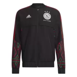 adidas Ajax Third Anthem Jacket 2022 2023 Adults - Black