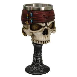 Dead Mans Drink Skull Pirate Goblet