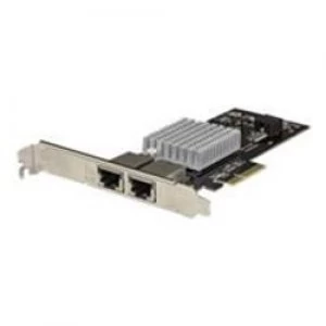 StarTech.com 2-Port NIC - PCIe 10G/NBASE-T