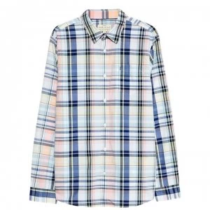 Jack Wills Wingate Poplin Check Shirt - Pink