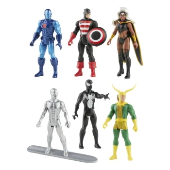 Marvel Legends Retro Collection Series Action Figures 10cm 2021 Wave 4 - One At Random