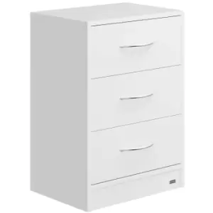 Bedside Table Eloise White 54x39x28cm