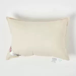 Homescapes - Organic Cotton Cushion Pad 50 x 35cm (20 x 14') - Natural