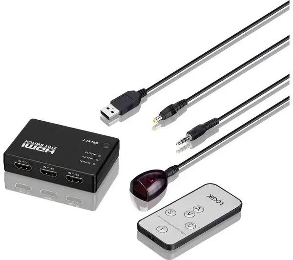 Logik LHDSW19 3-Port HDMI Switch