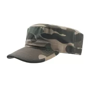 Atlantis Tank Brushed Cotton Military Cap (Pack of 2) (One Size) (Camouflage)