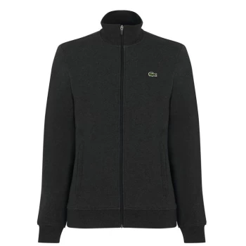 Lacoste Full Zip Funnel Sweatshirt - Dark Grey H88