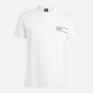 BOSS Bodywear Logo-Print Cotton-Jersey T-Shirt - S