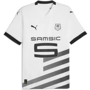 Puma Stade Rennais Away Shirt 2023 2024 Adults - White