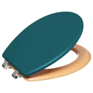 5Five Modern Toilet Seat Teal/Blue