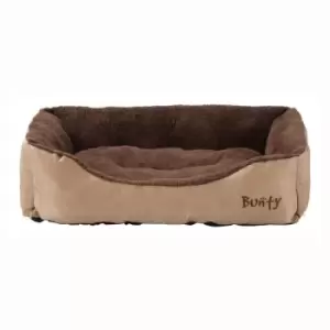 Bunty Deluxe Large Soft Dog Bed - Cream