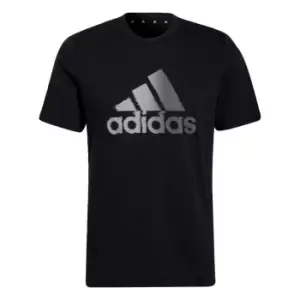 adidas AEROREADY Designed to Move Sport Logo Tee Mens - Black