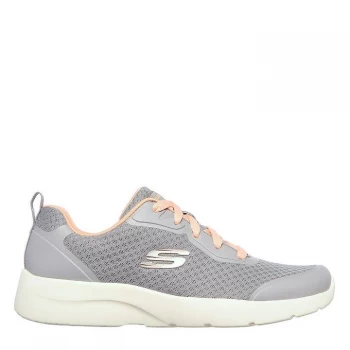 Skechers Dynamight 2 Runners - Grey/Coral