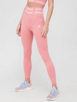 adidas Aeroknit 7/8 Leggings - Pink, Size S, Women