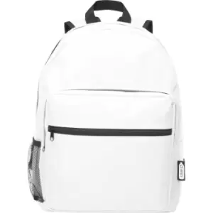 Bullet Retrend Recycled Backpack (One Size) (White)