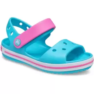 Crocs Girls Toddlers Crocband Slip On Molded Croslite Sandals UK Size 7 (EU 23-24, US C7)