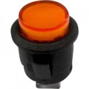 SCI R13 523BL 05YL Pushbutton switch 250 V AC 1.5 A 1 x OffOn latch