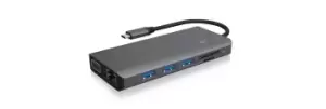 ICY BOX IB-DK4070-CPD Wired USB 3.2 Gen 1 (3.1 Gen 1) Type-C...