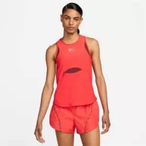 Nike Air Dri-FIT Womens Running Tank - Red