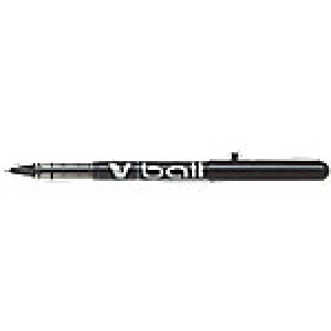 Pilot V-Ball 05 Rollerball Pen Fine 0.3mm Black Pack of 12