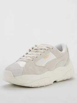 Puma Storm.Y Soft - Beige , Beige, Size 7, Women