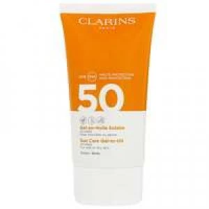 Clarins Sun Care Gel-to-Oil for Wet & Dry Skin SPF50 150ml