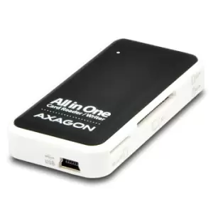 Axagon CRE-X1 card reader USB 2.0 Black, White