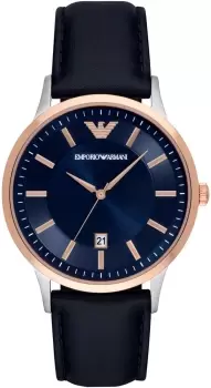 Emporio Armani Watch Renato Mens - Blue