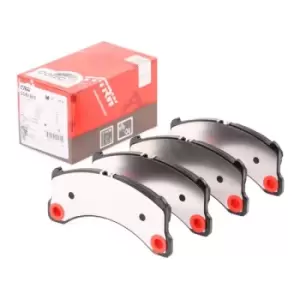 TRW Brake pad set PORSCHE GDB2004 95835193930,95B698151E