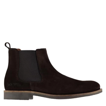 Jack Wills Hillbourne Chelsea Boots - Choc