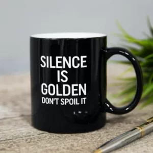 Silence Is Golden Mug