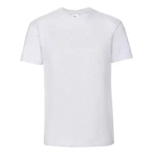 Fruit Of The Loom Mens Ringspun Premium Tshirt (M) (Ash)