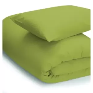 Easy Care Minimum Iron Duvet Cover Single Olive