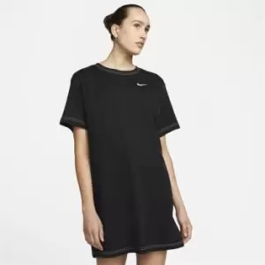 Nike Swoosh T Shirt Dress Womens - Black