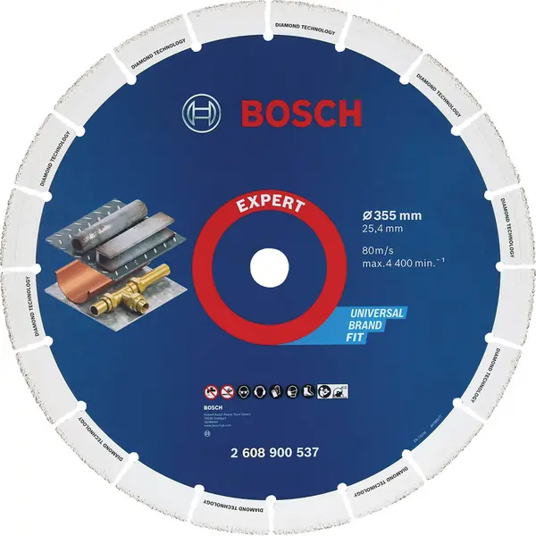 Bosch EXPERT Diamond Metal Cutting Disc 355 x 25.4mm Steel