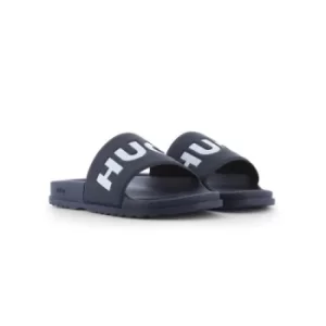 HUGO Dark Blue Match Slides