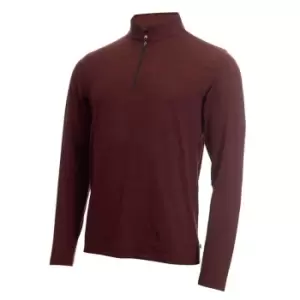 Calvin Klein Golf Newport Zip Top - Brown