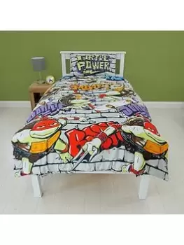 TMNT Teenage Mutant Ninja Turtles Single Rotary Duvet Cover , Multi